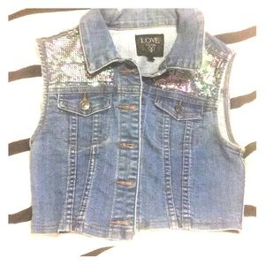 Denim vest